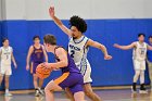 MBBall vs Emerson  Wheaton College Men's Basketball vs Emerson College is the first round of the NEWMAC Basketball Championships. - Photo By: KEITH NORDSTROM : Wheaton, basketball, NEWMAC MBBall2024